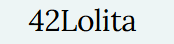42Lolita